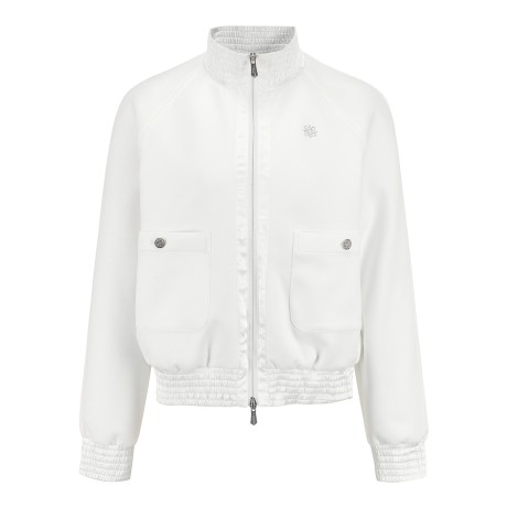 여성 밴딩 블록 투웨이 점퍼