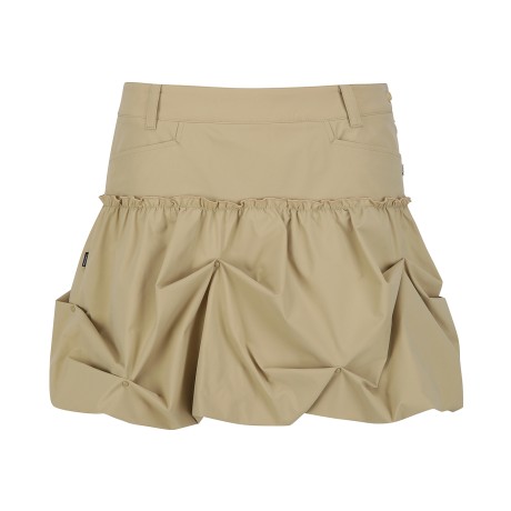 여성 스터드 볼륨 큐롯 스커트