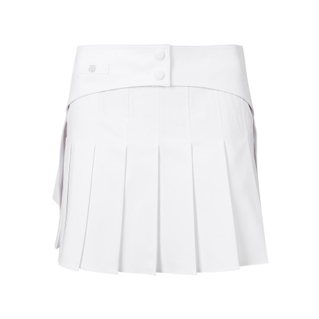 여성 레이어 플리츠 큐롯 스커트