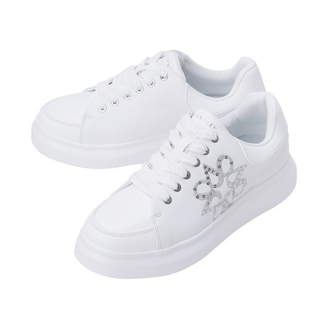 여성 스팽글 별 심볼 논스파이크 골프화