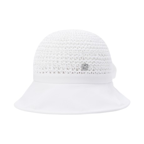 여성 별 심볼 팬던트 백 리본 지사 버킷햇