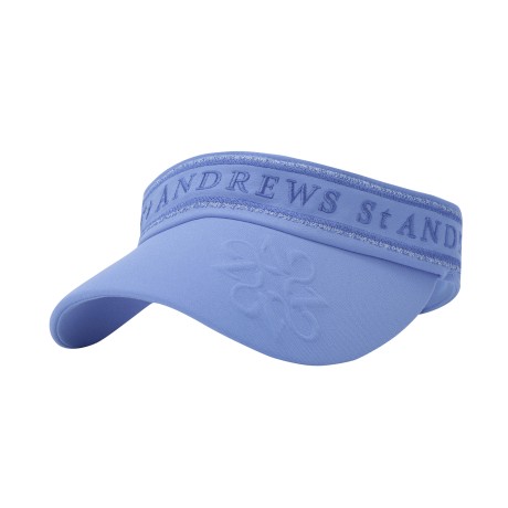 여성 엠보 별 심볼 글리터 자수 썬바이저