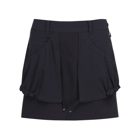 여성 스트링 플랩 큐롯 스커트