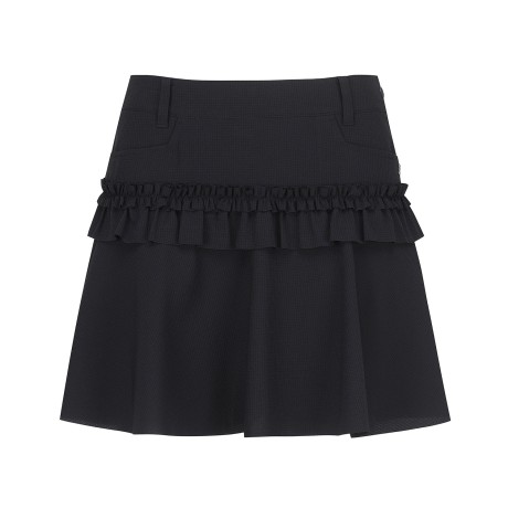 여성 프릴 라인 플레어 큐롯 스커트