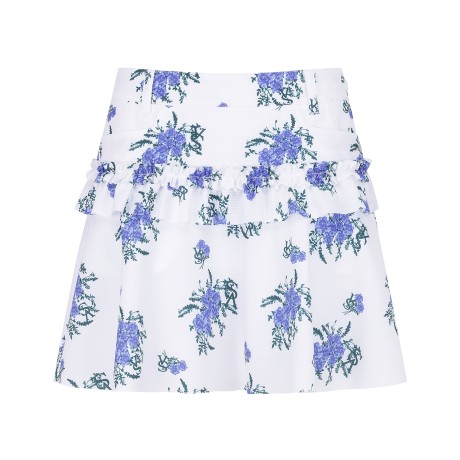 여성 프릴 라인 플레어 큐롯 스커트