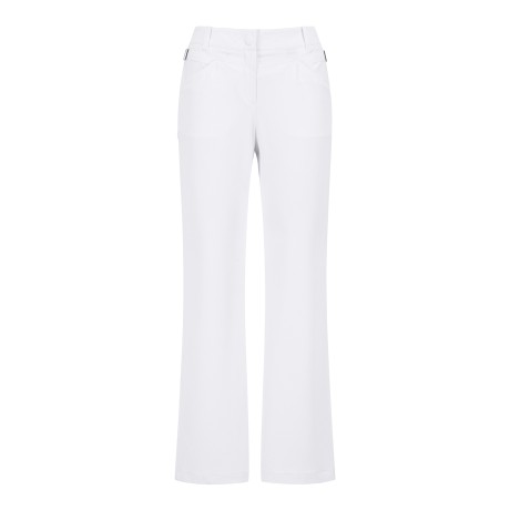 여성 사이드 버클 세미 부츠컷 팬츠