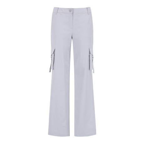 여성 스트랩 카고 포켓 백밴딩 팬츠