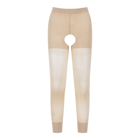 여성 별 심볼 컷아웃 고리형 레깅스