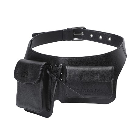 여성 투 포켓 코르셋 벨트백