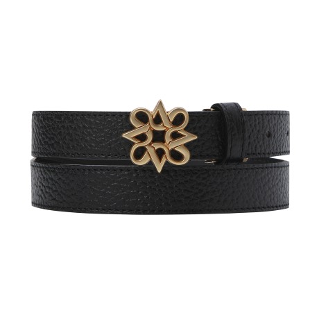 여성 메탈 별 심볼 벨트