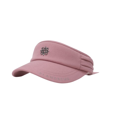 여성 탈착 메쉬 리본 썬바이저