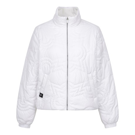 여성 별 심볼 스티치 패딩 점퍼