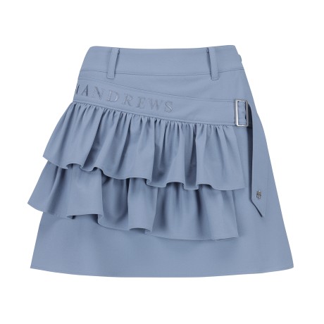 여성 프릴 스트랩 포인트 큐롯 스커트