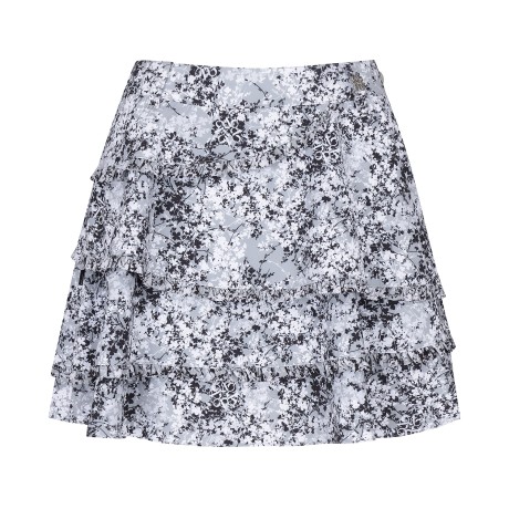 여성 프릴 라인 티어드 큐롯 스커트