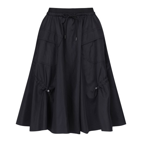 여성 밴딩 스트링 롱 스커트