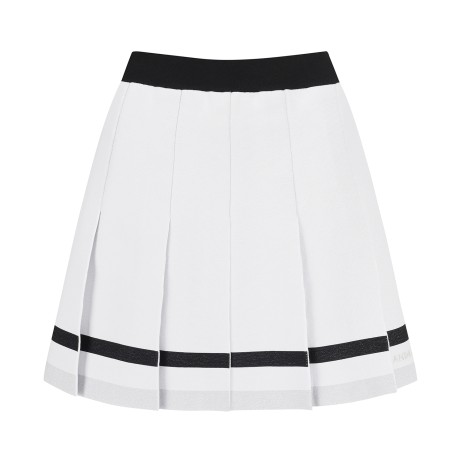 여성  글리터 라인 자카드 니트 스커트