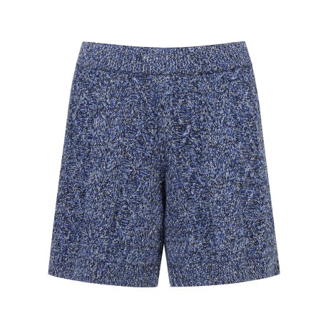 여성 케이블 니트 쇼츠 & 바라클라바 SET