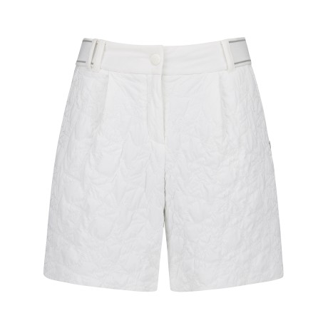 여성 백 밴딩 퀼트 패딩 하프 팬츠