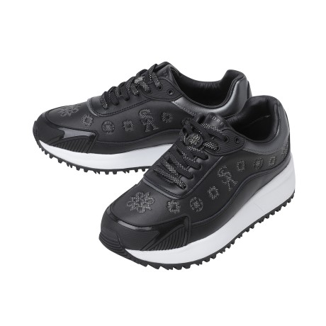 여성 엠보 심볼 스니커즈형 골프화