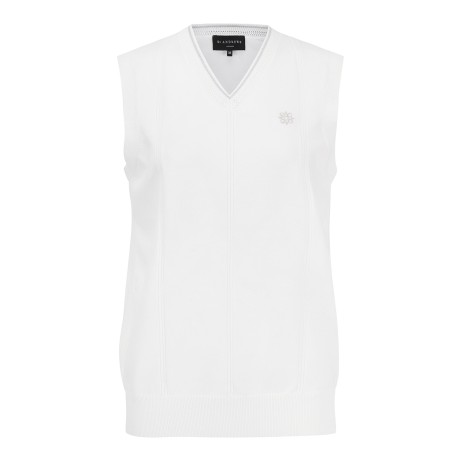 여성 글리터 브이넥 니트 베스트