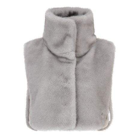 여성 배색 별 심볼 퍼 베스트