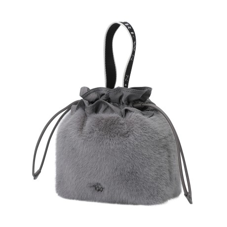 여성 별 심볼 스트링 퍼 버킷백