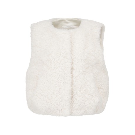 여성 헤어리 퍼 베스트