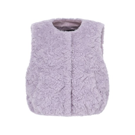 여성 헤어리 퍼 베스트