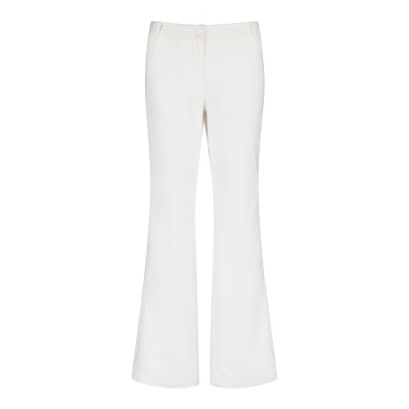 여성 심볼 자수 기모 부츠컷 팬츠