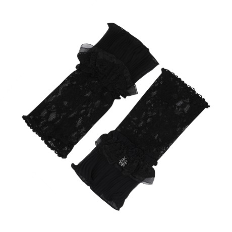 여성 별 심볼 레이스 손목 가리개