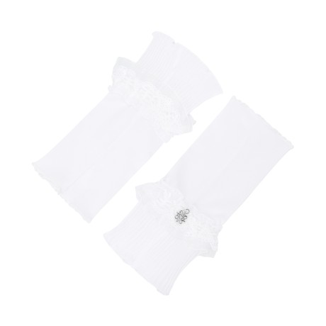 여성 별 심볼 레이스 손목 가리개