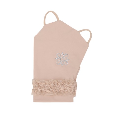 여성 별 심볼 레이스 냉감 한손 손등 커버