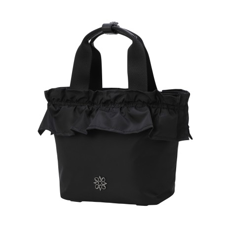 여성 별 심볼 프릴 디테일 투웨이 토트백