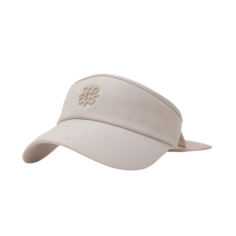 여성 별 심볼 핫픽스 리본 썬바이저