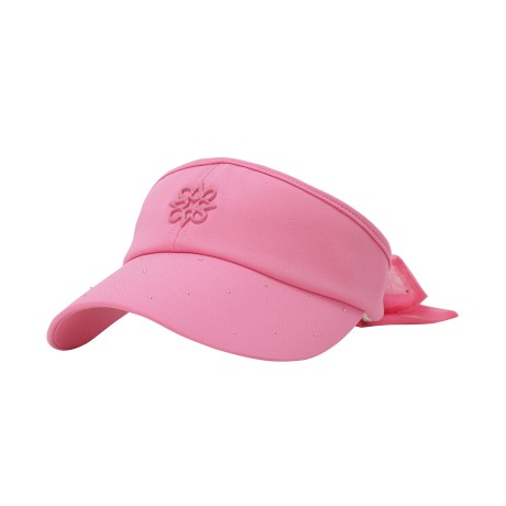 여성 별 심볼 핫픽스 리본 썬바이저