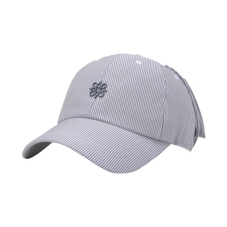 여성 쿨맥스 시어서커 백 리본 볼캡