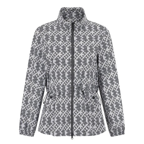 여성 별 심볼 레이어 집업 점퍼