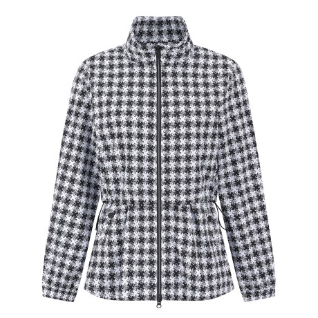 여성 별 심볼 레이어 집업 점퍼