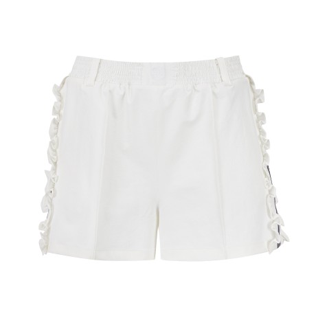 여성 러플 라인 스포티 밴딩 숏팬츠