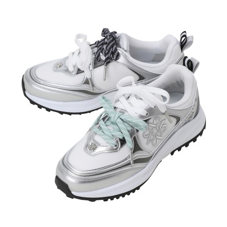 여성 별 심볼 스포티 스파이크리스 골프화