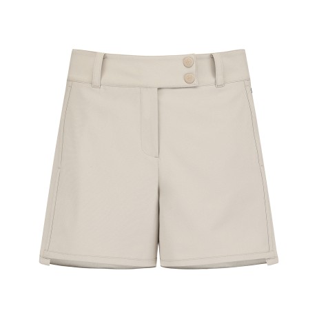 여성 백 밴딩 별 심볼 자수 힙 포켓 쇼츠