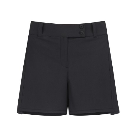 여성 백 밴딩 별 심볼 자수 힙 포켓 쇼츠