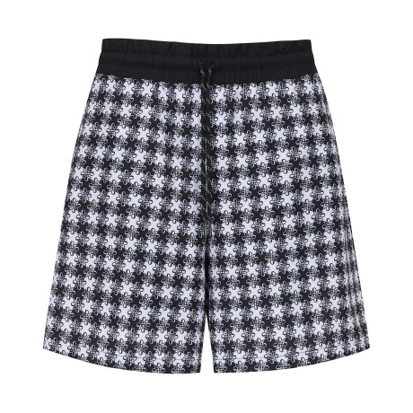 여성 심볼 패턴 셔링 밴딩 쇼츠