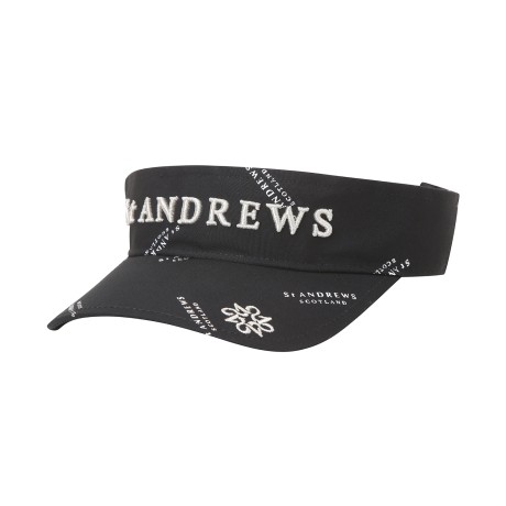 공용 사선 로고 프린트 썬바이저