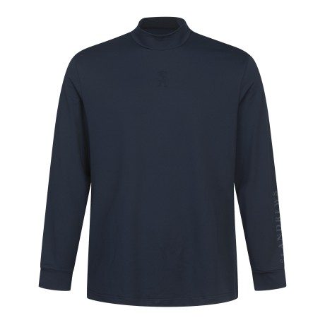 공용 STA 엠보 모크넥 루즈핏 베이스레이어