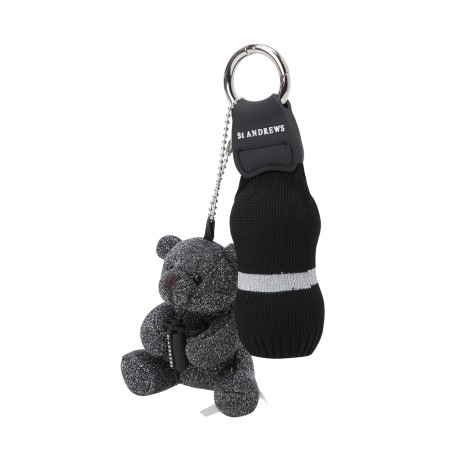 공용 글리터 테디베어 티꽂이 & 볼케이스