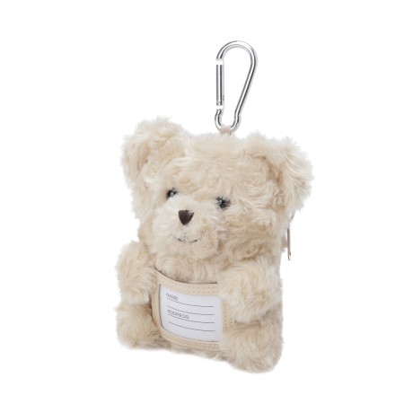 공용 테디베어 카라비너 파우치