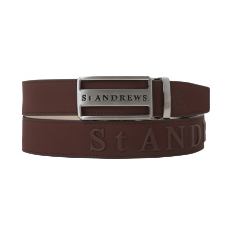 공용 스퀘어 엠보 레터링 벨트