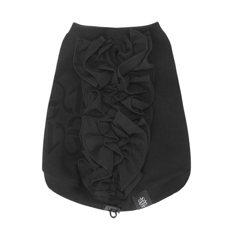 펫 별 심볼 프릴 스트링 탑