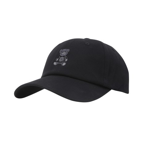 공용 테디베어 자수 볼캡